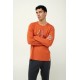 Ανδρική Χειμερινή Πυτζάμα με Μανσέτες ORANGE RUST (23624-ORANGE RUST) Ανδρική Χειμερινή Πυτζάμα με Μανσέτες ORANGE RUST (23624-ORANGE RUST)