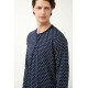 Πυτζάμα S. Jersey με Γεωμετρικό Μοτίβο Ρόμβων BLUE (21690-BLUE) Πυτζάμα S. Jersey με Γεωμετρικό Μοτίβο Ρόμβων BLUE (21690-BLUE)