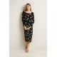 Νυχτικό Micromodal με Φαρδιά Λαιμόκοψη BLACK (25087-BLACK)