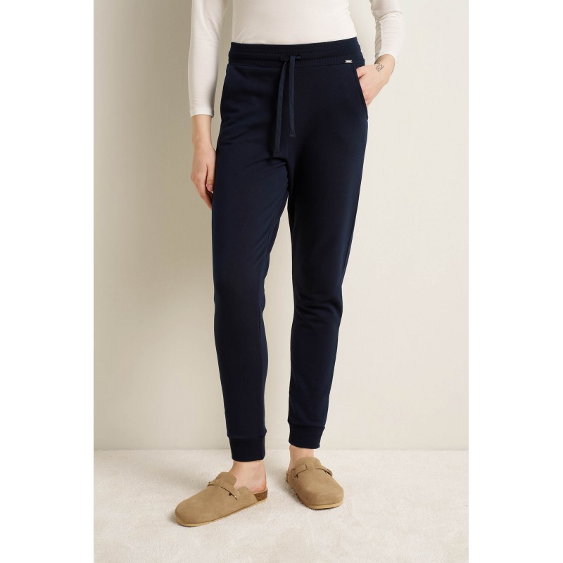 Γυναικείο Βαμβακερό Φούτερ Jogger Παντλεόνι BLUE (25182-BLUE) Γυναικείο Βαμβακερό Φούτερ Jogger Παντλεόνι BLUE (25182-BLUE)