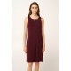 Αμάνικο Καλοκαιρινό Φόρεμα Viscose RED WINDSOR (24489-RED WINDSOR) Αμάνικο Καλοκαιρινό Φόρεμα Viscose RED WINDSOR (24489-RED WINDSOR)
