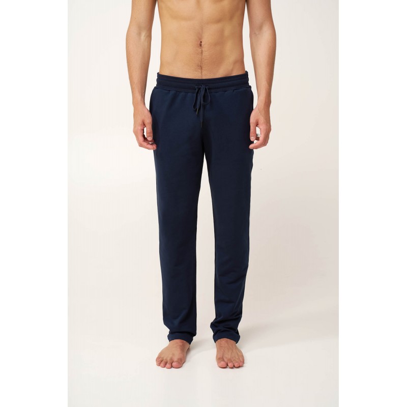 Ανδρικό Βαμβακερό Μακρύ Παντελόνι BLUE (24840-BLUE) Ανδρικό Βαμβακερό Μακρύ Παντελόνι BLUE (24840-BLUE)