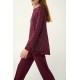 Γυναικεία Πουά Πυτζάμα Micromodal RED WINDSOR (23033-RED WINDSOR)
