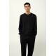 Ανδρική Μονόχρωμη Φούτερ Φόρμα BLACK (23711-BLACK) Ανδρική Μονόχρωμη Φούτερ Φόρμα BLACK (23711-BLACK)