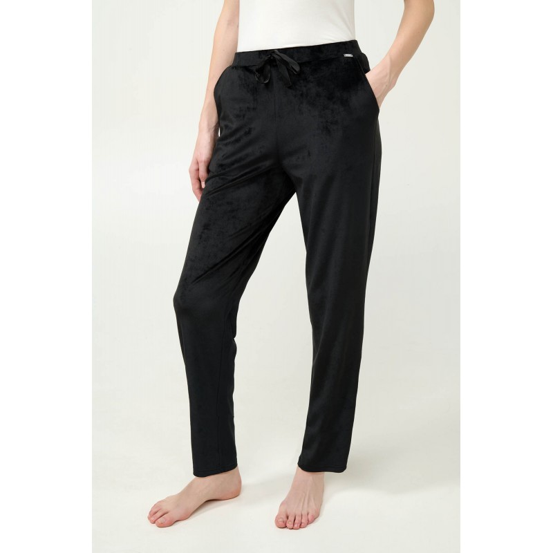 Μονόχρωμο Γυναικείο Παντελόνι Velvet BLACK (23085-BLACK) Μονόχρωμο Γυναικείο Παντελόνι Velvet BLACK (23085-BLACK)