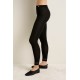 Μονόχρωμο Γυναικείο Κολάν Micromodal BLACK (25158-BLACK)