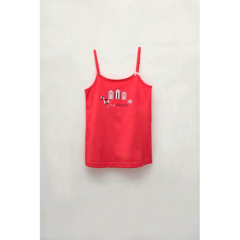 Παιδική Πυτζάμα με Τιράντες CORAL SUN (16328-CORAL SUN)