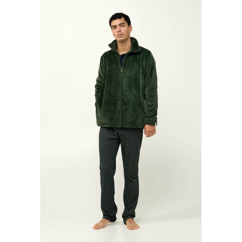 Ανδρικό Fleece Τζάκετ με Φερμουάρ GREEN MOUNTAIN (23645-GREEN MOUNTAIN) Ανδρικό Fleece Τζάκετ με Φερμουάρ GREEN MOUNTAIN (23645-GREEN MOUNTAIN)
