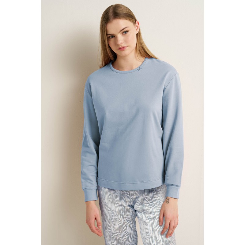 Γυναικεία Βαμβακερή Πυτζάμα με Μανσέτες BLUE SERENE (25249-BLUE SERENE) Γυναικεία Βαμβακερή Πυτζάμα με Μανσέτες BLUE SERENE (25249-BLUE SERENE)