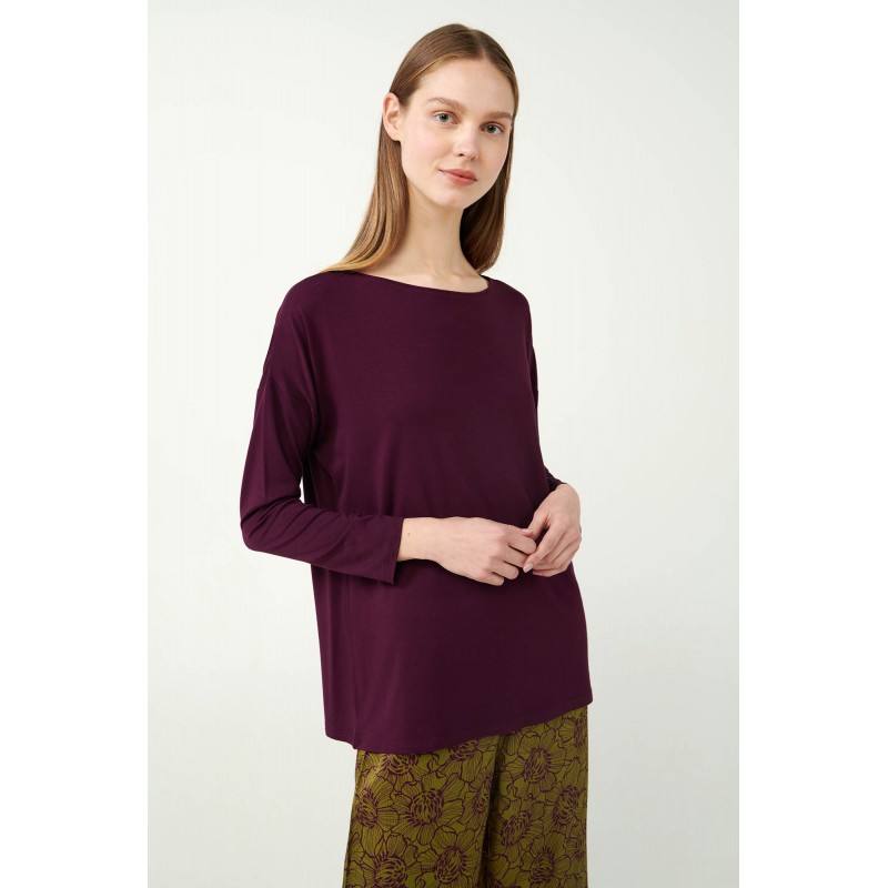Πυτζαμα Viscose με Φλοράλ Μοτίβο VIOLET (21110-VIOLET) Πυτζαμα Viscose με Φλοράλ Μοτίβο VIOLET (21110-VIOLET)