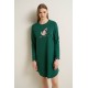 Γυναικείο Festive Βαμβακερό Νυχτικό GREEN GARDEN (25616-GREEN GARDEN) Γυναικείο Festive Βαμβακερό Νυχτικό GREEN GARDEN (25616-GREEN GARDEN)