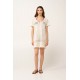 Καλοκαιρινό Φόρεμα Jacquard CREAM (24533-CREAM) Καλοκαιρινό Φόρεμα Jacquard CREAM (24533-CREAM)