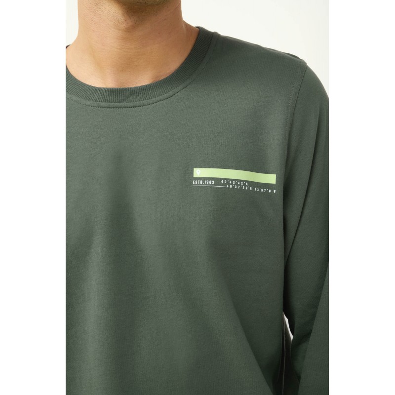 Ανδρική Βαμβακερή Φούτερ Φόρμα GREEN DUCK (23720-GREEN DUCK)