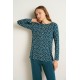Γυναικεία Micromodal Πυτζάμα με Πατιλετα GREEN ATLANTIC (25144-GREEN ATLANTIC) Γυναικεία Micromodal Πυτζάμα με Πατιλετα GREEN ATLANTIC (25144-GREEN ATLANTIC)
