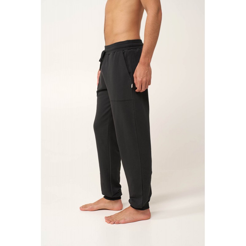 Βαμβακερό Ανδρικό Παντελόνι με Μανσέτες DARK GRAY (24841-DARK GRAY) Βαμβακερό Ανδρικό Παντελόνι με Μανσέτες DARK GRAY (24841-DARK GRAY)