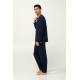 Ανδρική Πυτζάμα Micromodal με Μανσέτες BLUE BLAZER (23850-BLUE BLAZER) Ανδρική Πυτζάμα Micromodal με Μανσέτες BLUE BLAZER (23850-BLUE BLAZER)