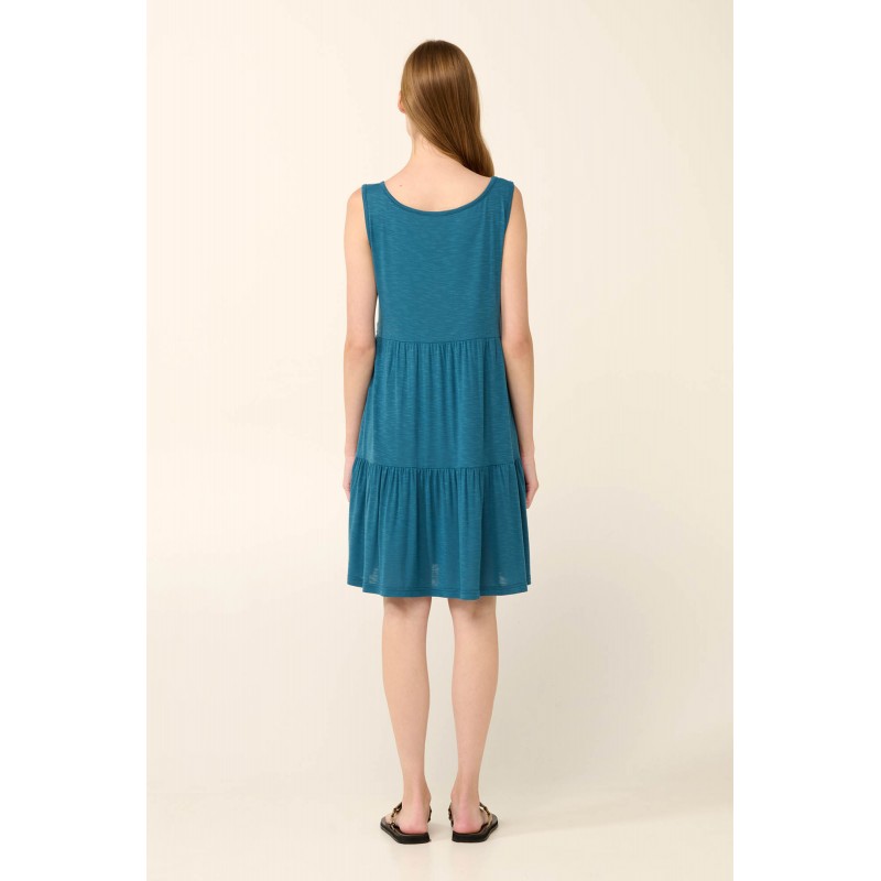 Αμάνικο Καλοκαιρινό Φόρεμα από Viscose BLUE LEGION (22501-BLUE LEGION) Αμάνικο Καλοκαιρινό Φόρεμα από Viscose BLUE LEGION (22501-BLUE LEGION)