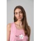 Αμάνικη Πυτζάμα με Λαιμόκοψη DARK PINK (70014-DARK PINK) Αμάνικη Πυτζάμα με Λαιμόκοψη DARK PINK (70014-DARK PINK)