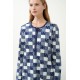 Νυχτικό Φούτερ Patchwork με Πατιλέτα BLUE PATRIOT (21431-BLUE PATRIOT) Νυχτικό Φούτερ Patchwork με Πατιλέτα BLUE PATRIOT (21431-BLUE PATRIOT)