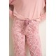 Γυναικεία Πυτζάμa Micromodal με Μανσέτες PINK ZEPHYR (25034-PINK ZEPHYR)
