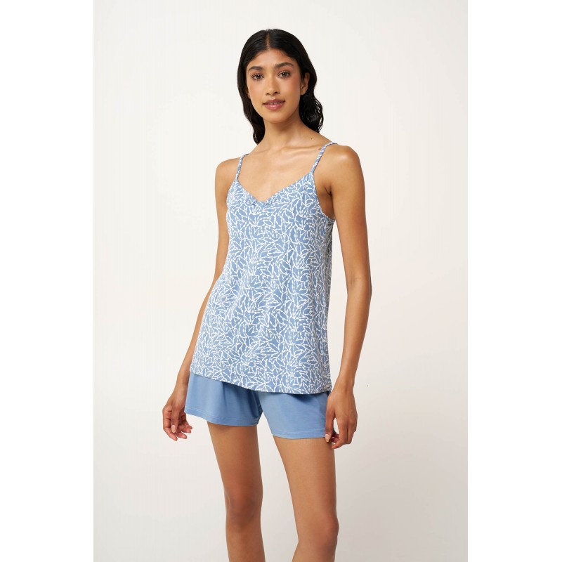 Φλοράλ Baby Doll Micromodal BLUE RAIN (24097-BLUE RAIN) Φλοράλ Baby Doll Micromodal BLUE RAIN (24097-BLUE RAIN)