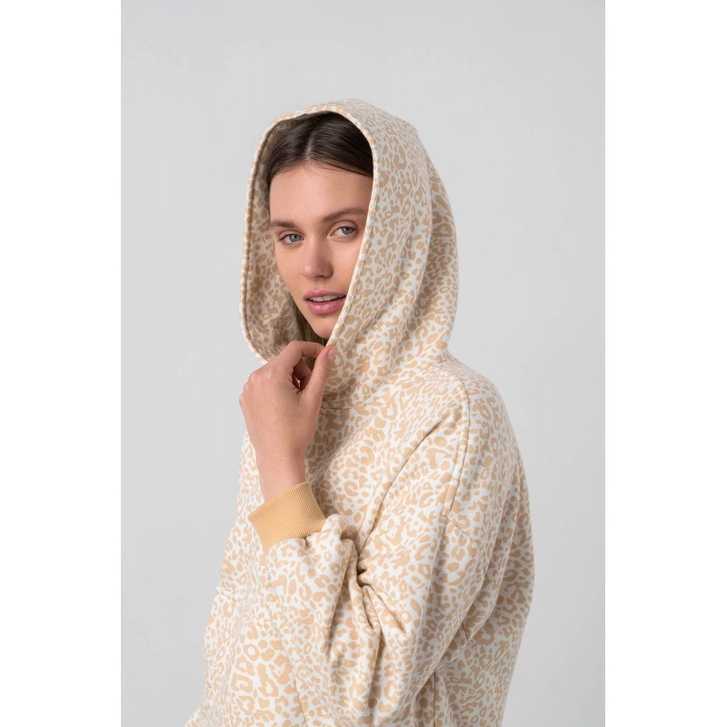 Γυναικεία Φούτερ Φόρμα με Κουκούλα BEIGE (25990-BEIGE) Γυναικεία Φούτερ Φόρμα με Κουκούλα BEIGE (25990-BEIGE)