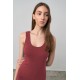 Μονόχρωμο Αμάνικο Φόρεμα RED RUMBA (70030-RED RUMBA) Μονόχρωμο Αμάνικο Φόρεμα RED RUMBA (70030-RED RUMBA)