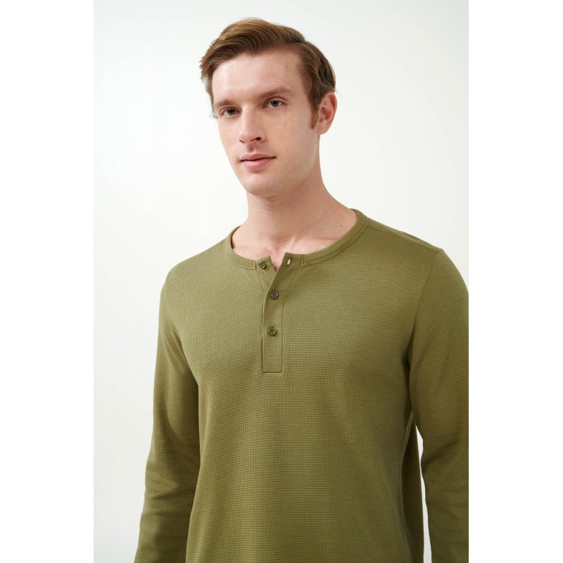 Κλασική Πυτζάμα με Πατιλέτα OLIVE MARTINI (21645-OLIVE MARTINI) Κλασική Πυτζάμα με Πατιλέτα OLIVE MARTINI (21645-OLIVE MARTINI)