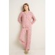 Γυναικεία Κουμπωτή Πυτζάμα Micromodal PINK ZEPHYR (25035-PINK ZEPHYR)