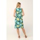 Αμάνικο Καλοκαιρινό Φόρεμα από Viscose GREEN GROVE (20963-GREEN GROVE)