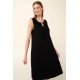 Μονόχρωμο Αμάνικο Καλοκαιρινό Φόρεμα BLACK (22513-BLACK) Μονόχρωμο Αμάνικο Καλοκαιρινό Φόρεμα BLACK (22513-BLACK)