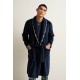 Ανδρική Fleece Σταυρωτή Μακριά Ρόμπα BLUE (25666-BLUE) Ανδρική Fleece Σταυρωτή Μακριά Ρόμπα BLUE (25666-BLUE)