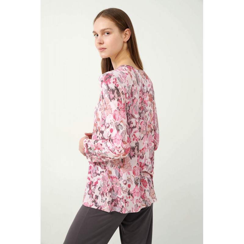 Φλοράλ Πυτζάμα Micromodal με Πατιλέτα ROSE VINKA (21040-ROSE VINKA) Φλοράλ Πυτζάμα Micromodal με Πατιλέτα ROSE VINKA (21040-ROSE VINKA)