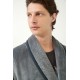 Μονόχρωμη Σταυρωτή Fleece Ρόμπα GRAY (21708-GRAY) Μονόχρωμη Σταυρωτή Fleece Ρόμπα GRAY (21708-GRAY)