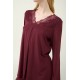 Γυναικεία Πυτζάμα Micromodal με Πιέτα RED WINDSOR (23123-RED WINDSOR) Γυναικεία Πυτζάμα Micromodal με Πιέτα RED WINDSOR (23123-RED WINDSOR)