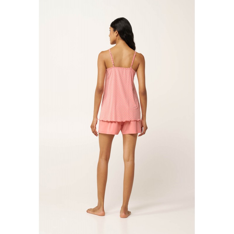 Micromodal Πουά Babydoll PINK TAN (24063-PINK TAN)