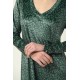 Γυναικείο Velvet Φόρεμα με V Λαιμόκοψη GREEN TEAL (23100-GREEN TEAL) Γυναικείο Velvet Φόρεμα με V Λαιμόκοψη GREEN TEAL (23100-GREEN TEAL)