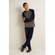 Ανδρική Velvet Πυτζάμα με Ρίγες BLUE BLAZER (25691-BLUE BLAZER) Ανδρική Velvet Πυτζάμα με Ρίγες BLUE BLAZER (25691-BLUE BLAZER)