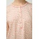 Γυναικεία Βαμβακερή Πυτζάμα με Πατιλέτα PINK TAN (23330-PINK TAN)