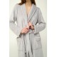 Γυναικεία Σταυρωτή Ρόμπα Fleece GRAY SILVER (23280-GRAY SILVER) Γυναικεία Σταυρωτή Ρόμπα Fleece GRAY SILVER (23280-GRAY SILVER)