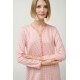 Γυναικείο Βαμβακερό Νυχτικό με Πατιλέτα PINK TAN (23312-PINK TAN)