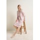 Βαμβακερό Φούτερ Νυχτικό με Πατιλέτα PINK CYCLAMEN (25240-PINK CYCLAMEN) Βαμβακερό Φούτερ Νυχτικό με Πατιλέτα PINK CYCLAMEN (25240-PINK CYCLAMEN)