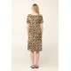 Καλοκαιρινό Φόρεμα Viscose με Μαροκέν Patchwork Μοτίβο GREEN JULIET (22480-GREEN JULIET)