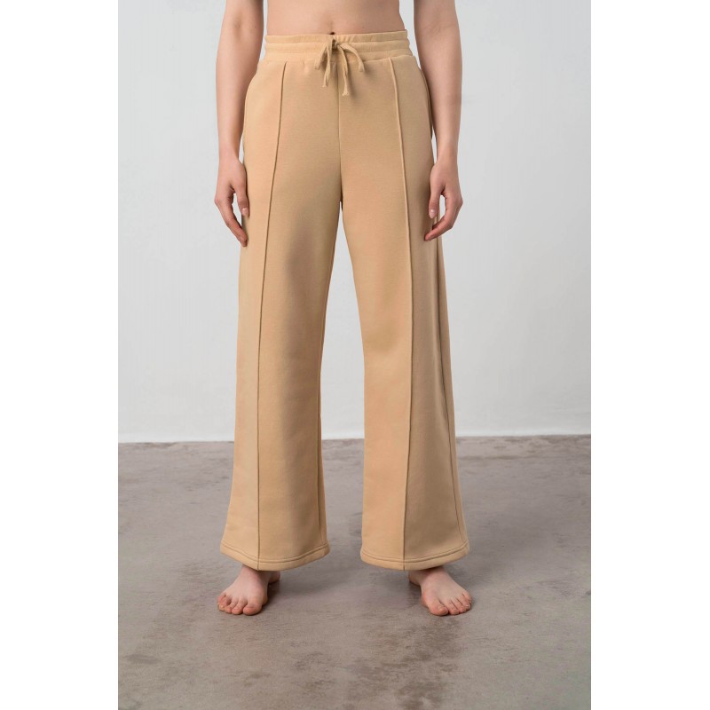 Γυναικεία Μονόχρωμη Φούτερ Φόρμα BEIGE (25991-BEIGE)