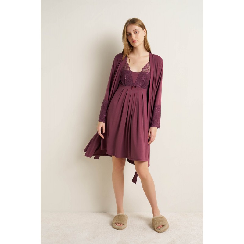 Σταυρωτή Γυναικεία Ρόμπα Micromodal MAUVE MISTY (25076-MAUVE MISTY) Σταυρωτή Γυναικεία Ρόμπα Micromodal MAUVE MISTY (25076-MAUVE MISTY)