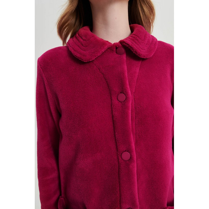 Μονόχρωμη Κουμπωτή Ρόμπα FUCHSIA BERRY (19215-FUCHSIA BERRY) Μονόχρωμη Κουμπωτή Ρόμπα FUCHSIA BERRY (19215-FUCHSIA BERRY)