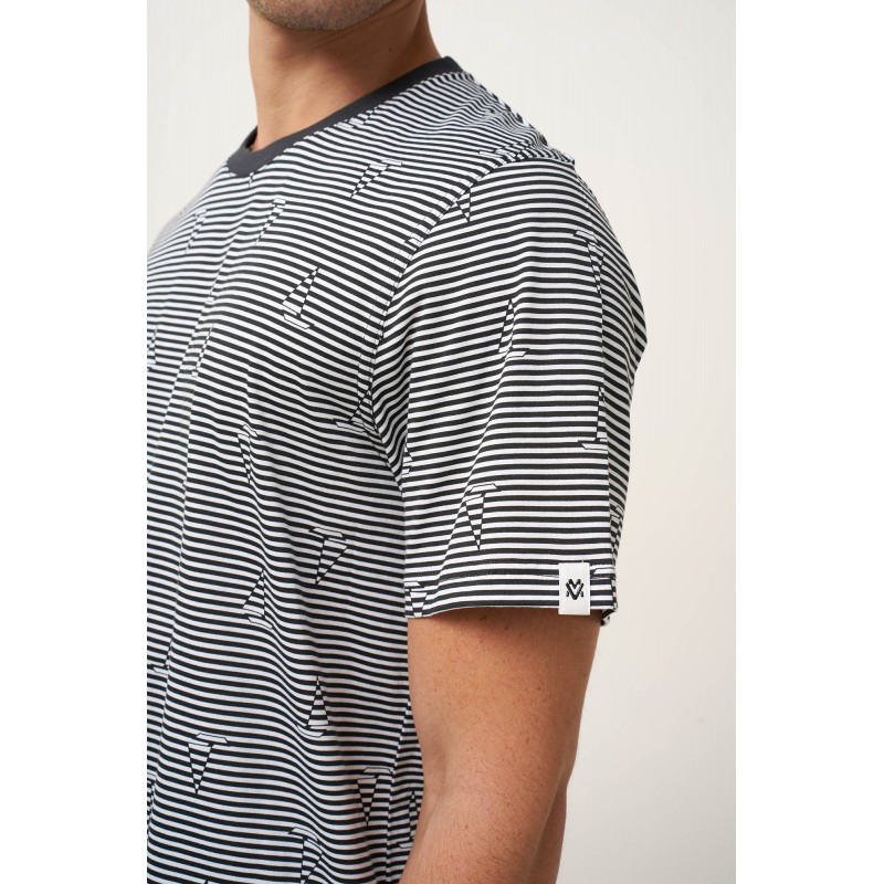 Ανδρική Καλοκαιρινή Πυτζάμα με Ρίγες DARK GRAY (24671-DARK GRAY) Ανδρική Καλοκαιρινή Πυτζάμα με Ρίγες DARK GRAY (24671-DARK GRAY)