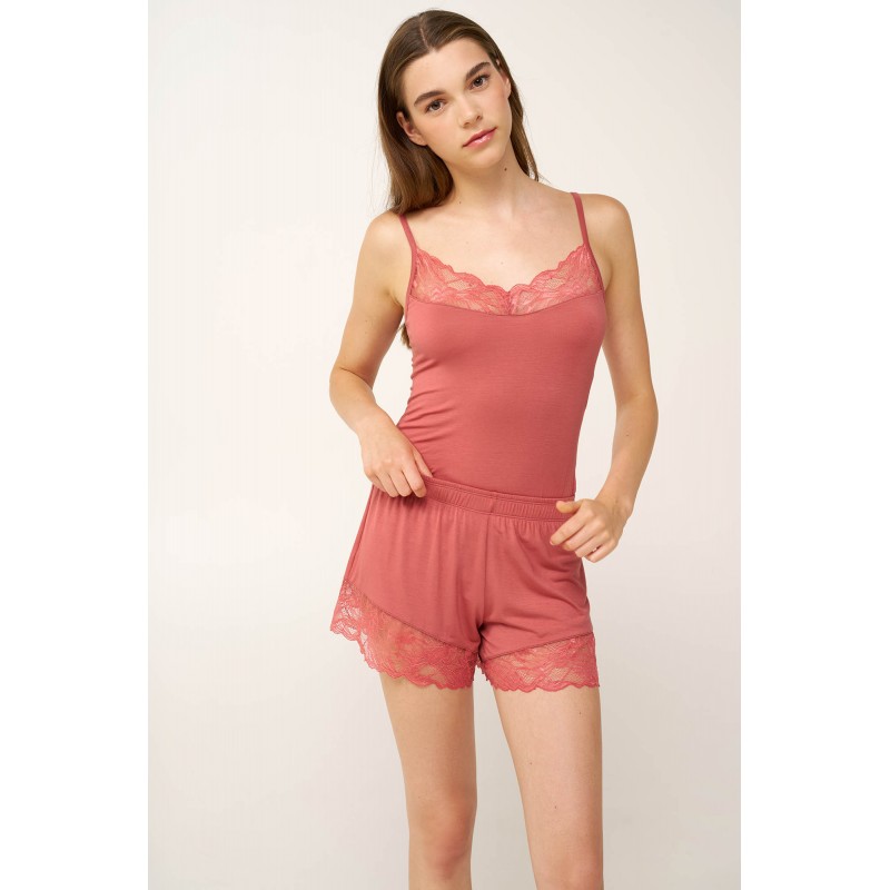 Micromodal Cheeky Σορτσάκι PINK CEDAR (24041-PINK CEDAR) Micromodal Cheeky Σορτσάκι PINK CEDAR (24041-PINK CEDAR)