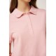 Γυναικείο Pique Πόλο Φόρεμα PINK SILVER (24818-PINK SILVER)