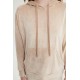 Μονόχρωμη Φόρμα με Κουκούλα BEIGE (19331-BEIGE)